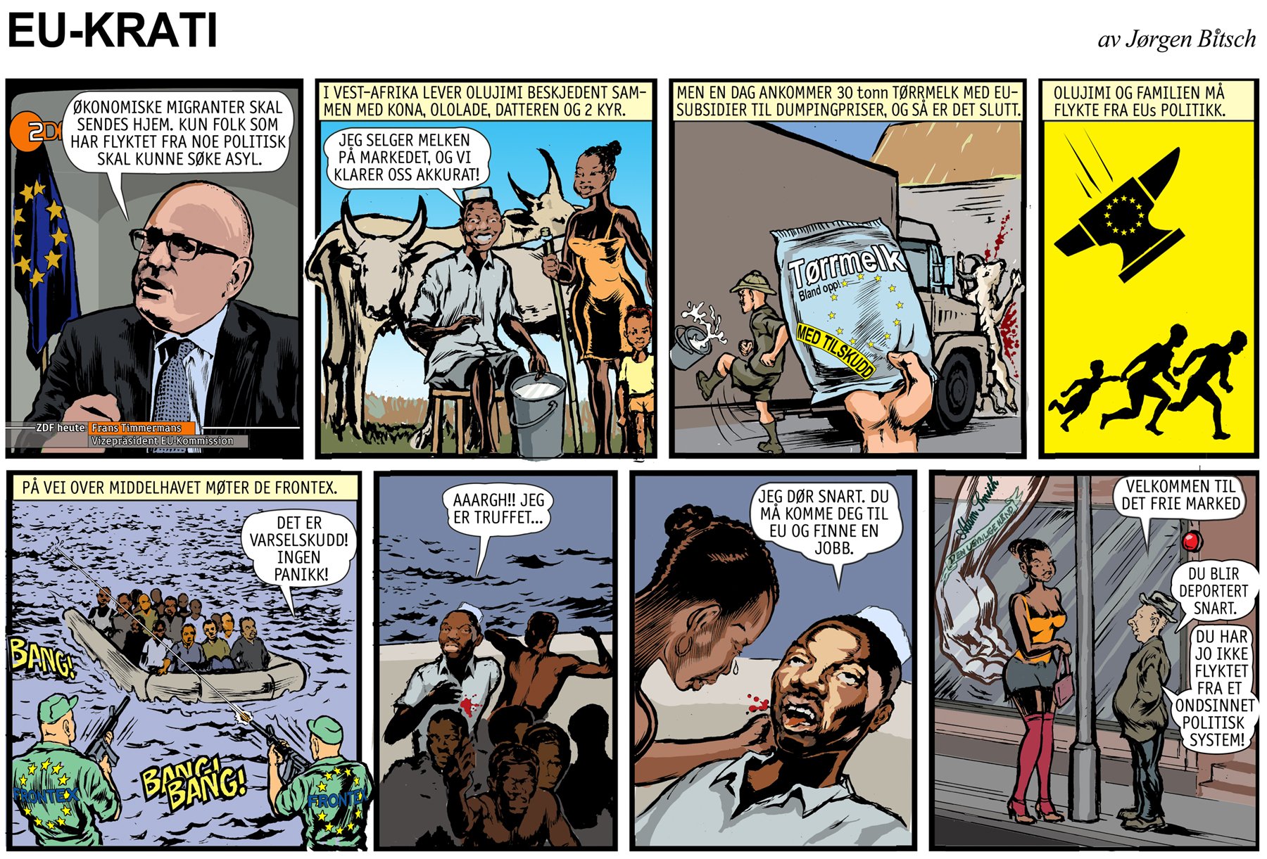EU-krati 27 AfrikaFlyktningLandbruk