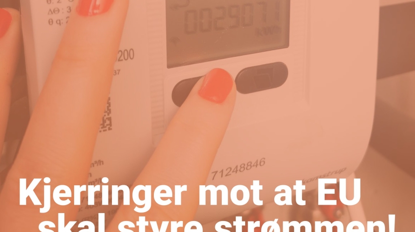 8. mars 2023: Kjerringer mot at EU skal styre strømmen