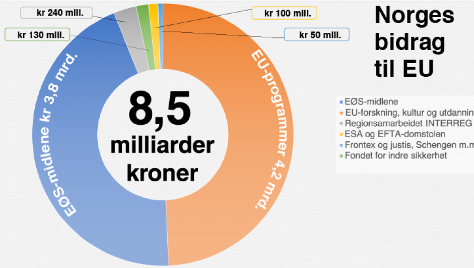 Deltakelse i EØS koster Norge dyrt i mer enn en forstand.