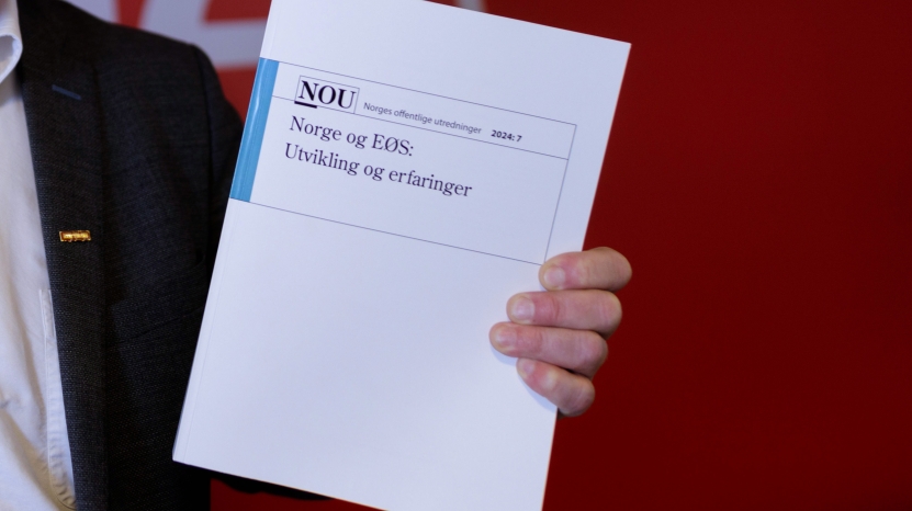 Om NOU 2024:7 Norge og EØS: utvikling og erfaringer