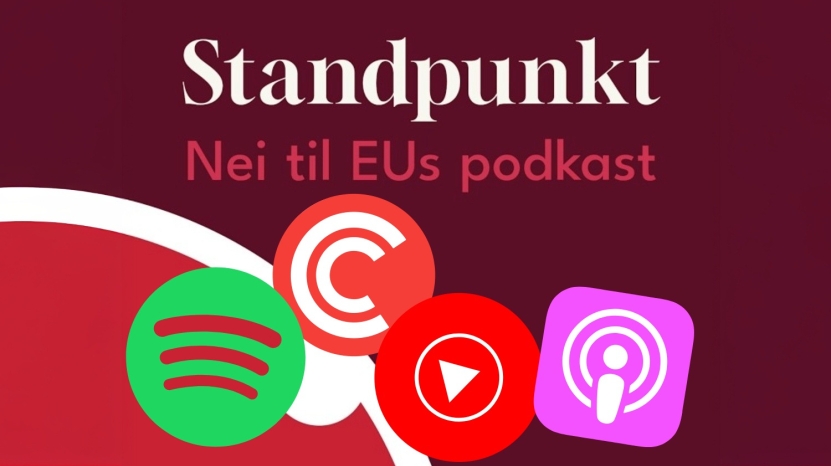 Standpunkt: Nå finner du Nei til EUs podkast der du er!