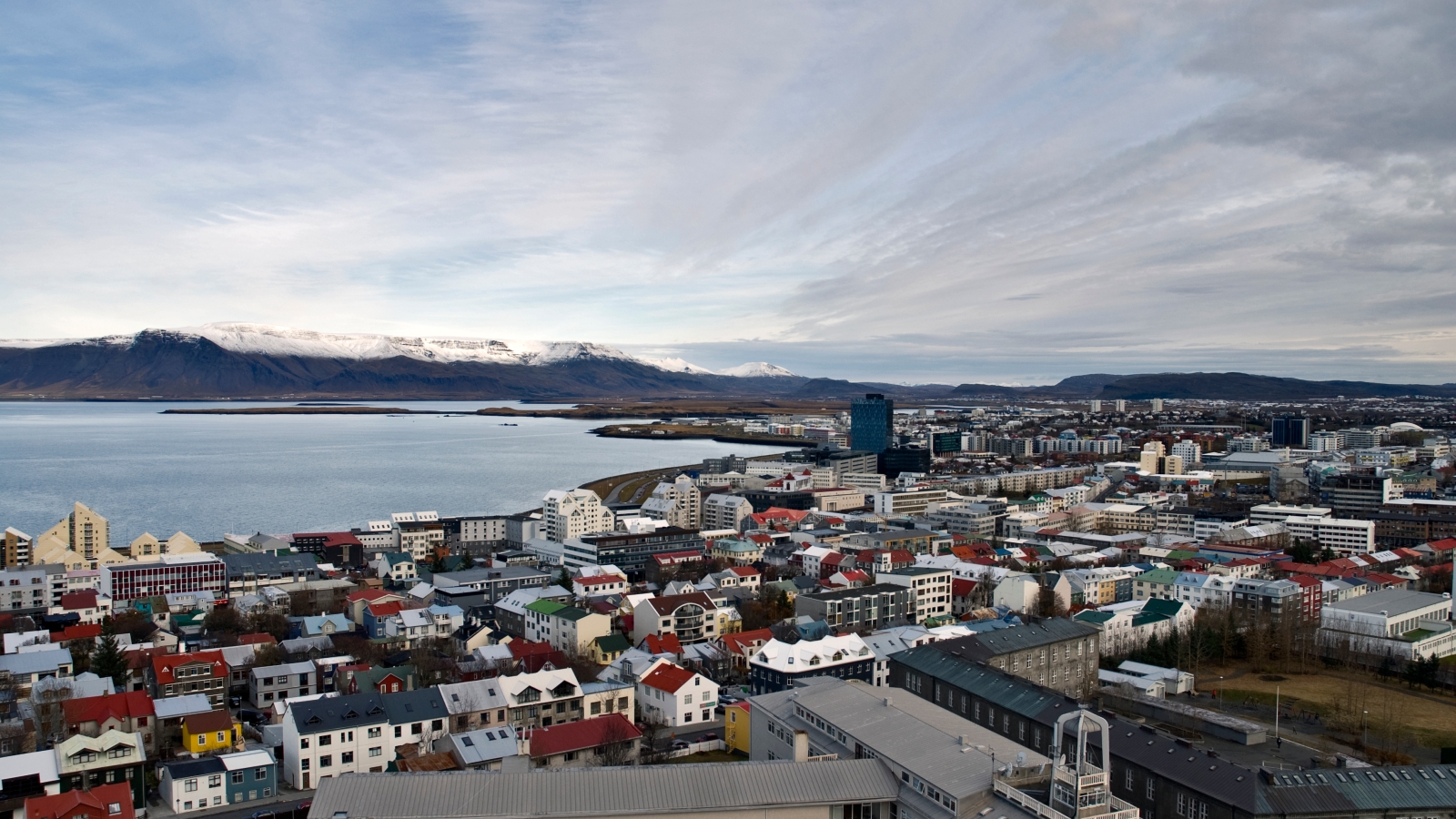 Islands hovedstad Reykjavik. (Foto: WikimediaCommons.)