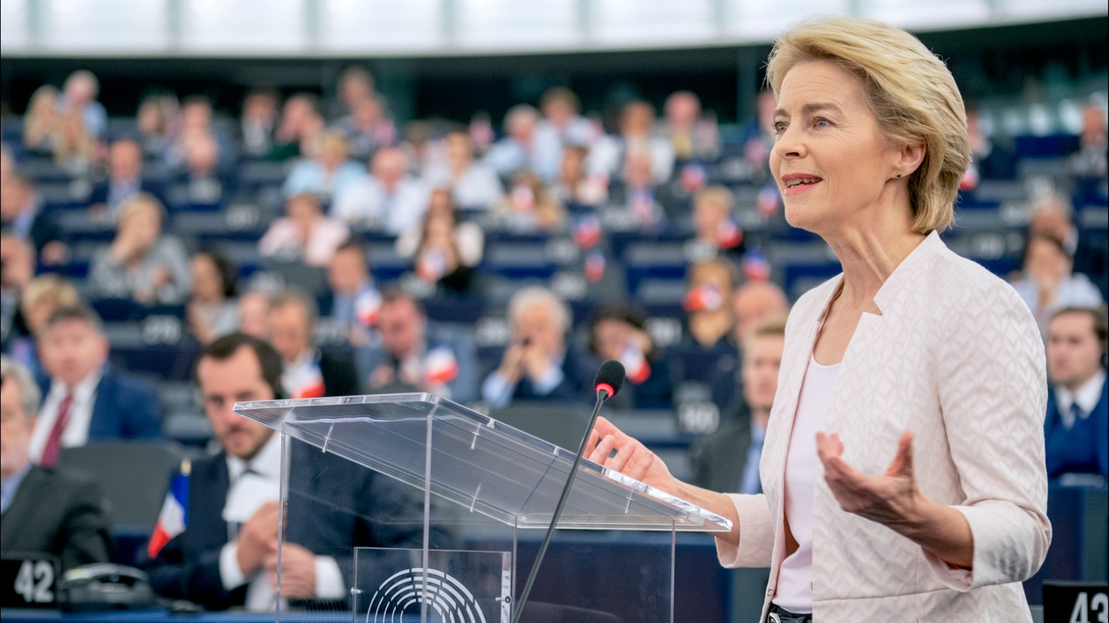 EU-kommisjonens president Ursula von der Leyen har lansert en 'Green Deal' for klimaet.