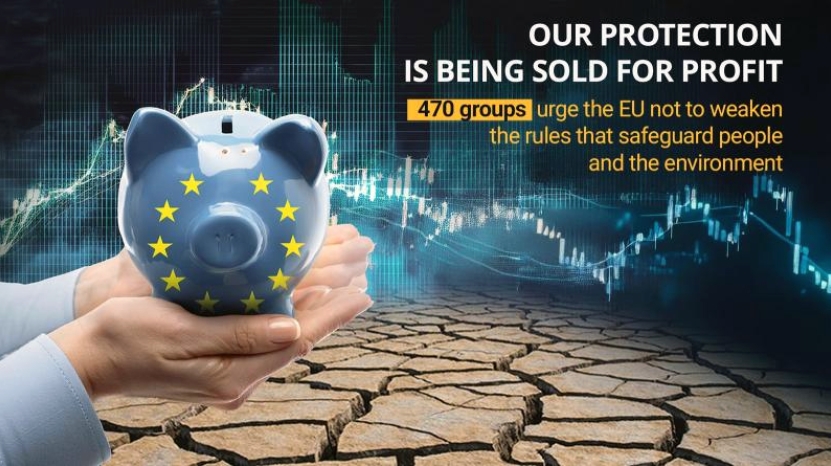 EU svekker reglene som beskytter mennesker og miljøet