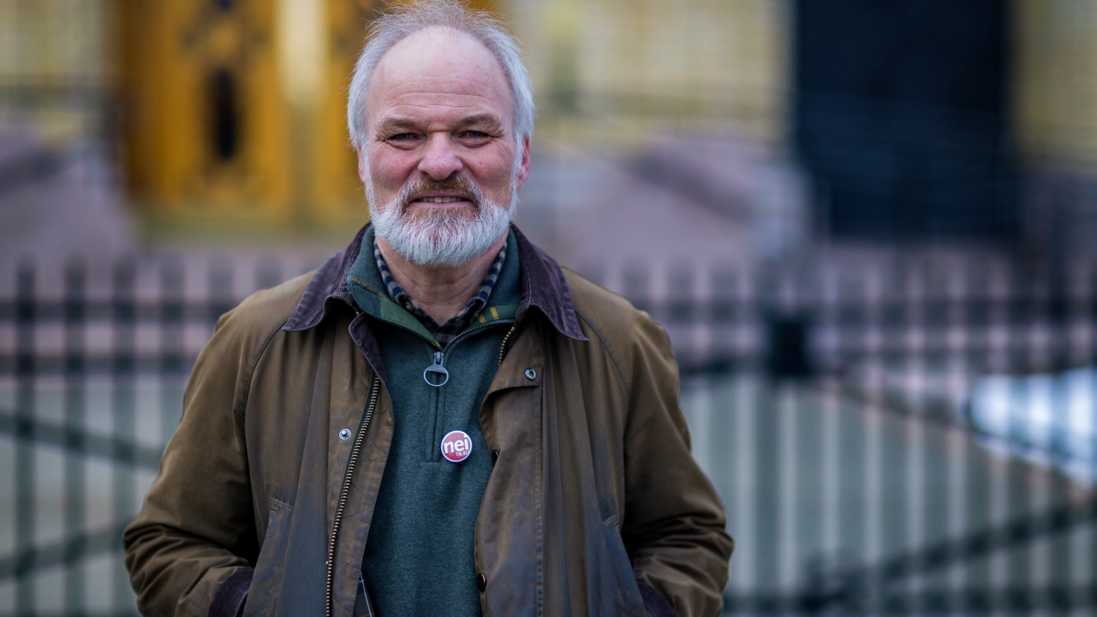 Einar Frogner, leder i Nei til EU. 