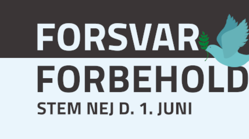 Sjokkdoktrine for å avskaffe dansk forsvarsforbehold