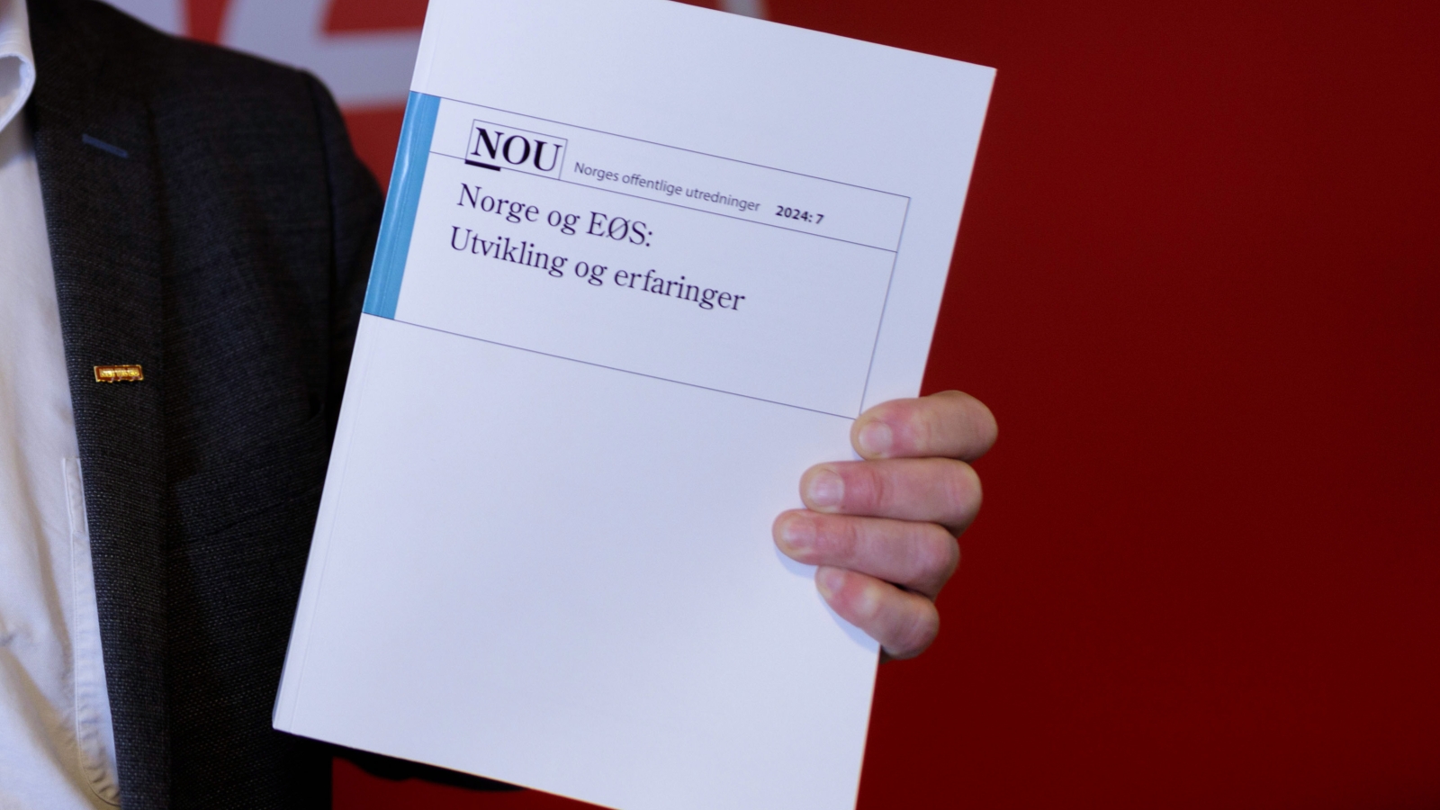 NOU 2024:7 Norge og EØS: Utvikling og erfaringer ble overlevert Utenriksministeren 11. april 2024. 