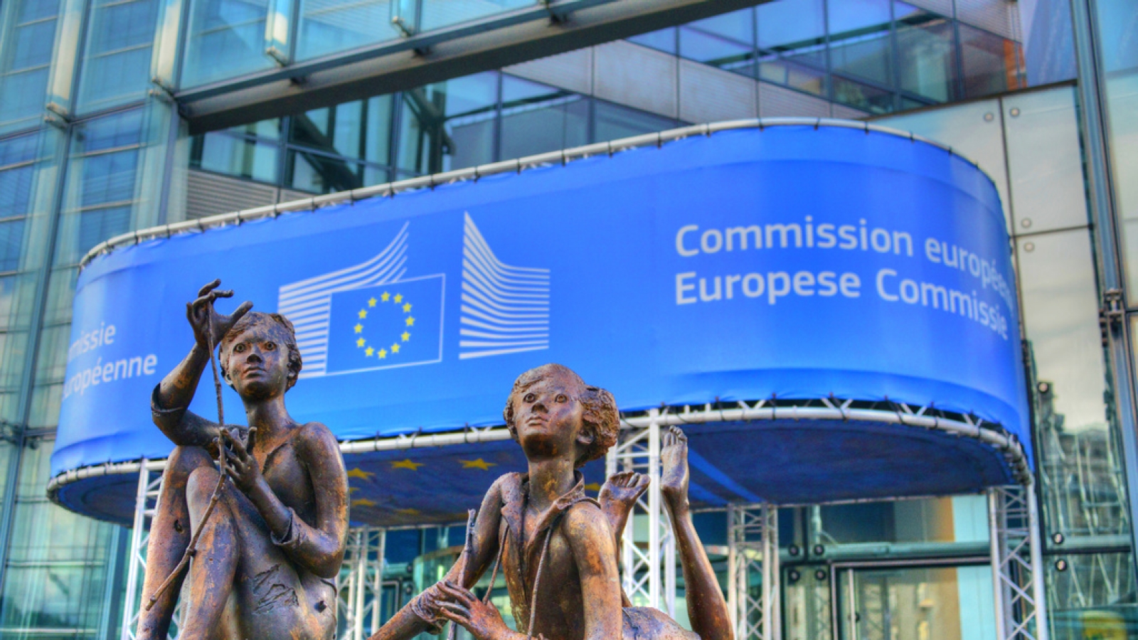 EU-kommisjonens hovedkvarter i Brussel.