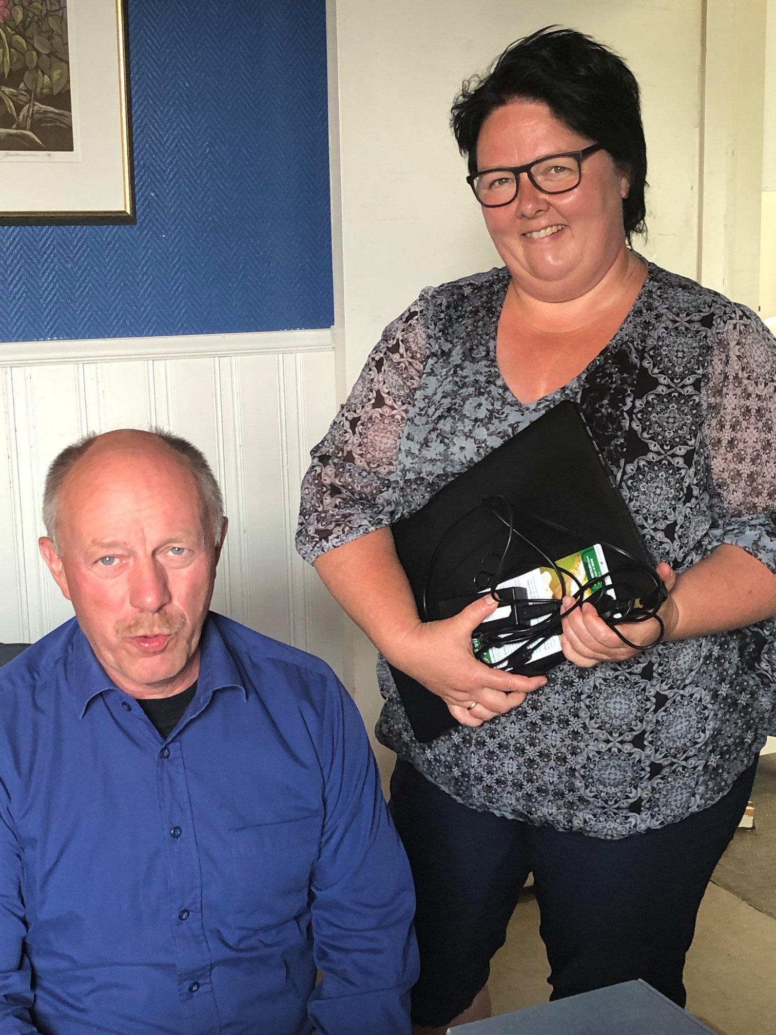 John Øyslebø og Birte Usland