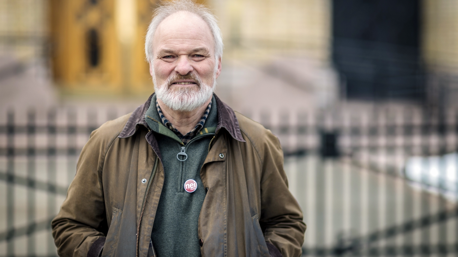 Einar Frogner, leder i Nei til EU. Foto: Eivind Formoe