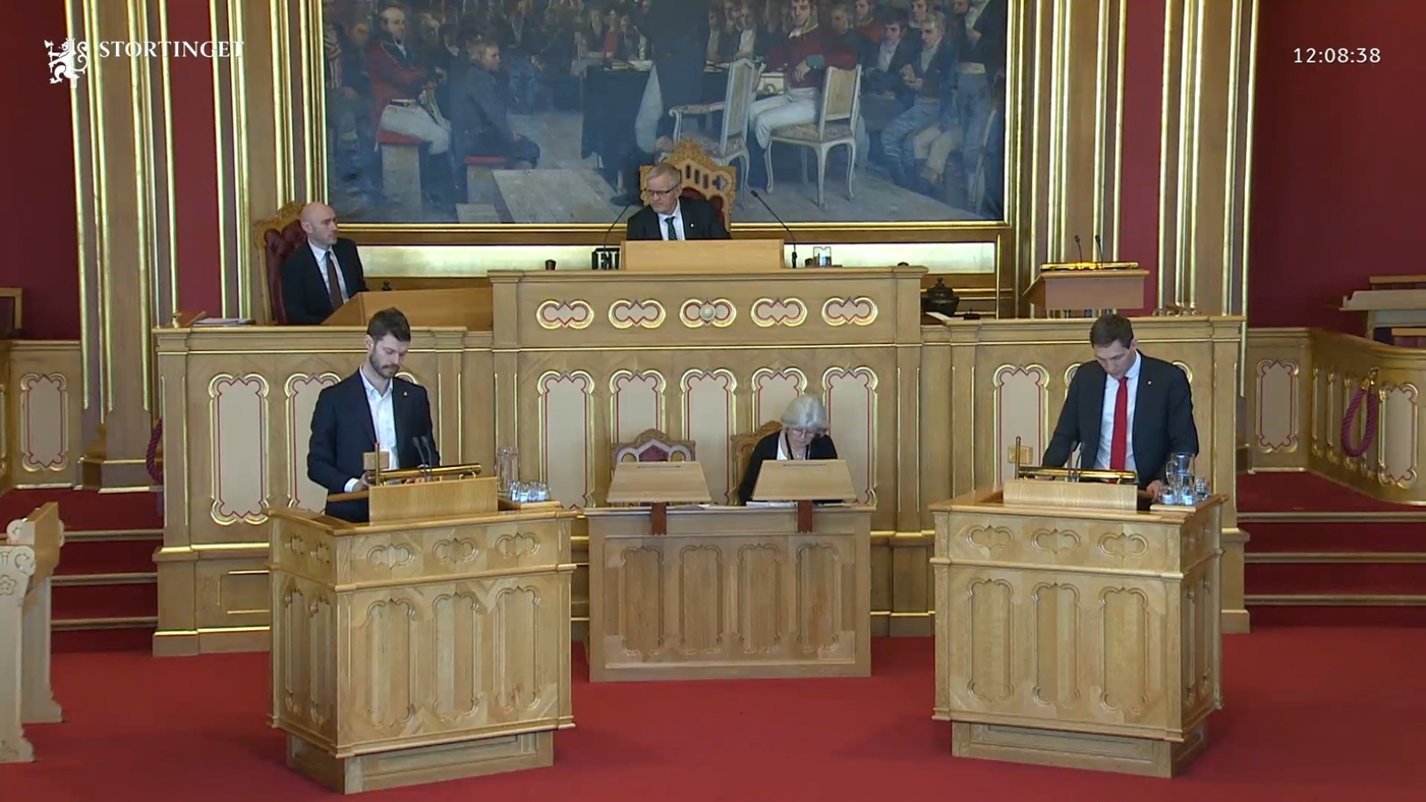 Direkte berørt: Klima- og miljøminister Andreas Bjelland Eriksen uttalte i Stortinget 17. april 2024 at det er energireglene i EØS som blir berørt ved et veto mot fornybardirektivet i fjerde energipakke. 