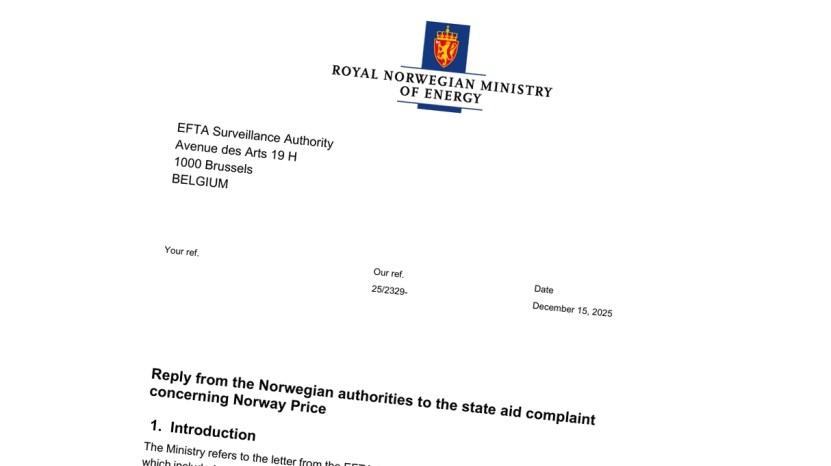 Norgespris og «ESA-prosessen»