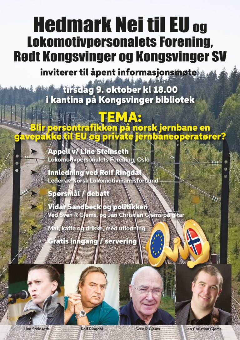 Plakat Kongsvinger 091018