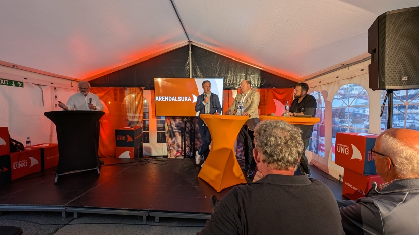 Nei til EU deltar på flere fronter på Arendalsuka