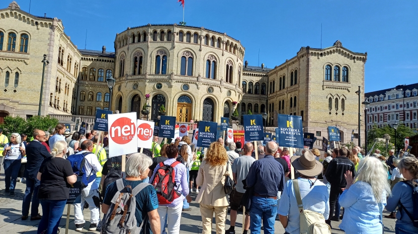 Kven skal styra Norge, EU eller eigne folkevalde?