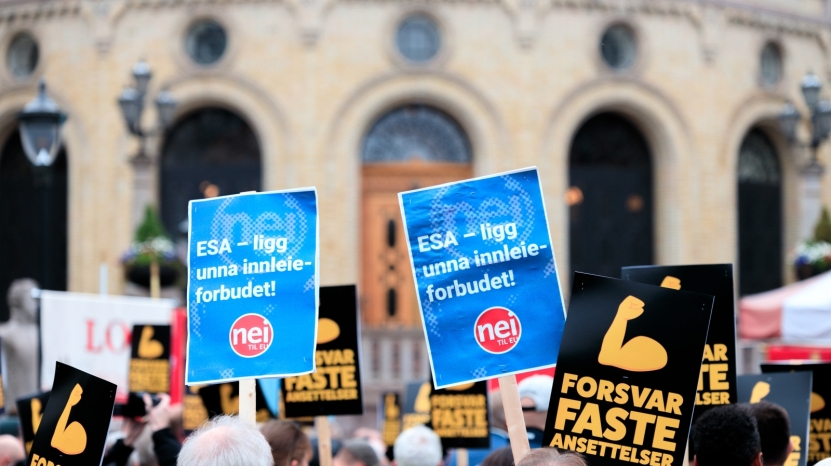 Er Norges regler for bruk av innleie i arbeidslivet lovlige etter EØS-avtalen?