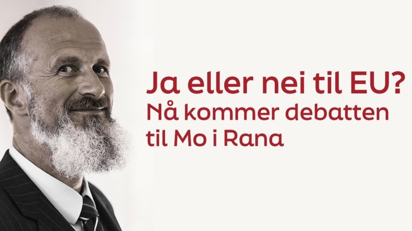 Ja eller nei til EU? Nå kommer debatten til Mo i Rana