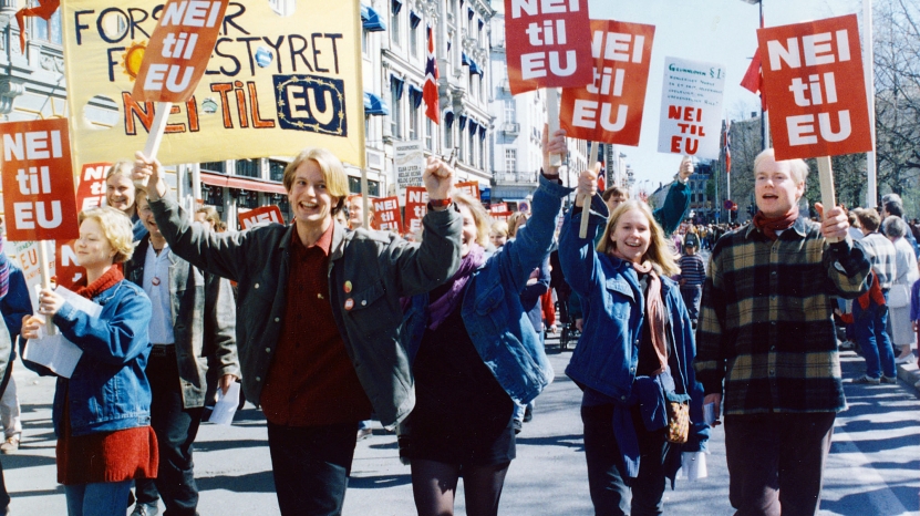 1. mai i Stavanger - Forsvar Norges NEI til EU