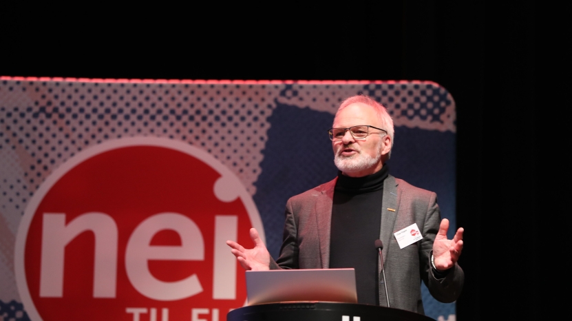 Einar Frogner gjenvalgt som leder i Nei til EU