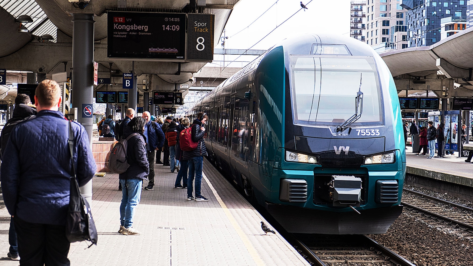 Jernbane. Nå blir det jernbanekaos framover på Vestfoldbanen.
