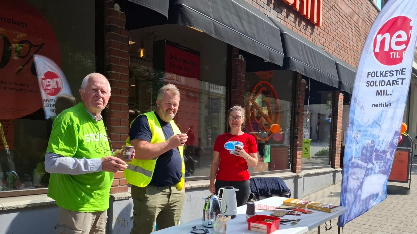Stand på Sarpsborgmarken