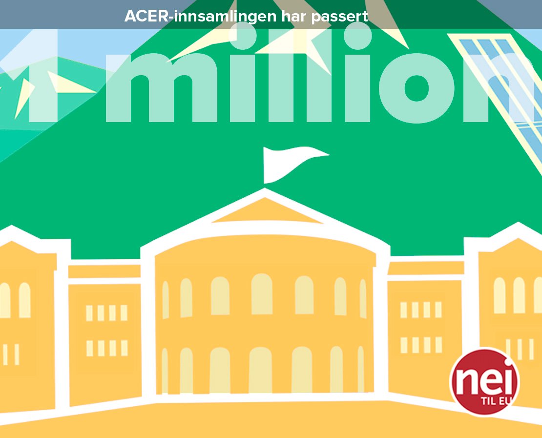 delebilde innsamet 1 mill