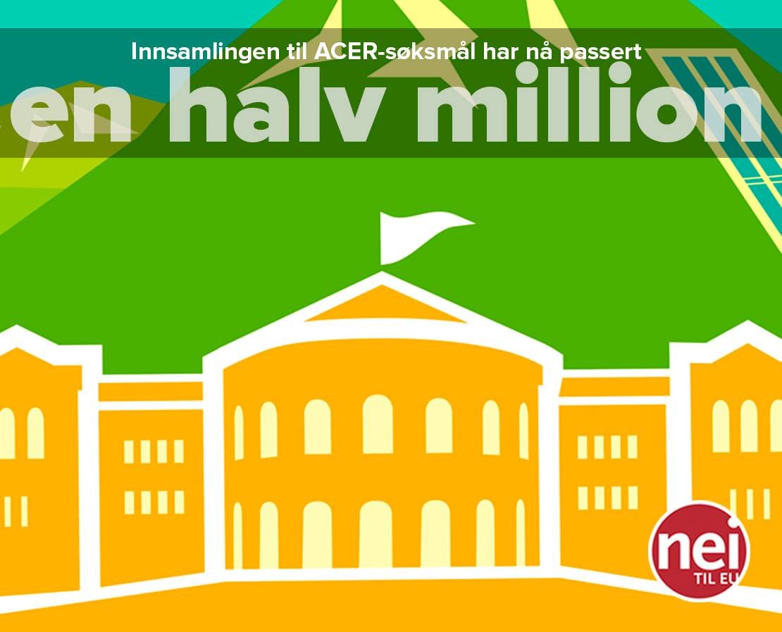 Innsamling halv million