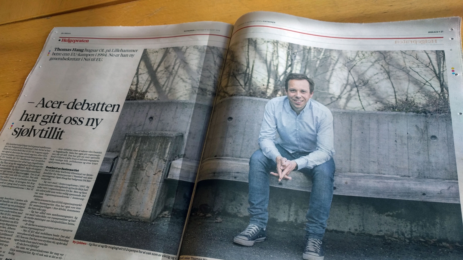 – Acer-debatten har gitt oss ny sjølvtillit