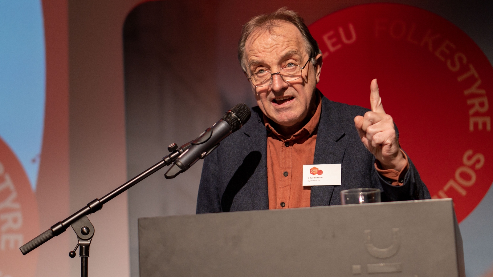 Solidarisk og internasjonalt nei i Roy Pedersens landsmøtetale  