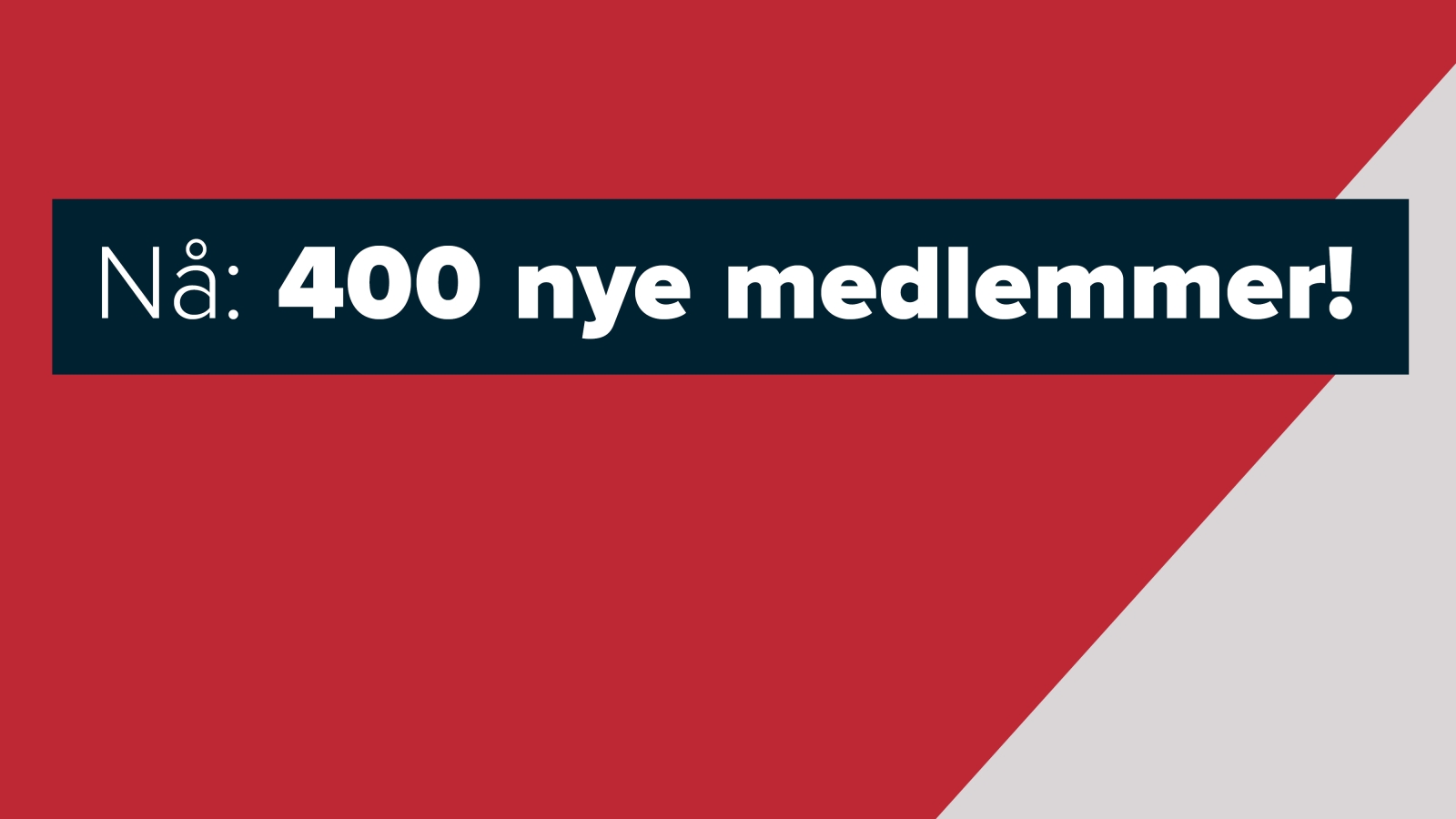 Medlemmene strømmer til Nei til EU