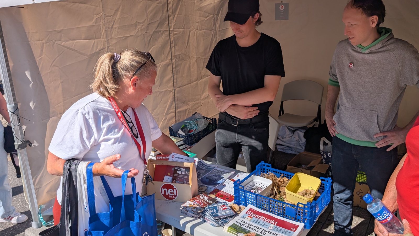 – Velkommen til Nei til EU på Arendalsuka