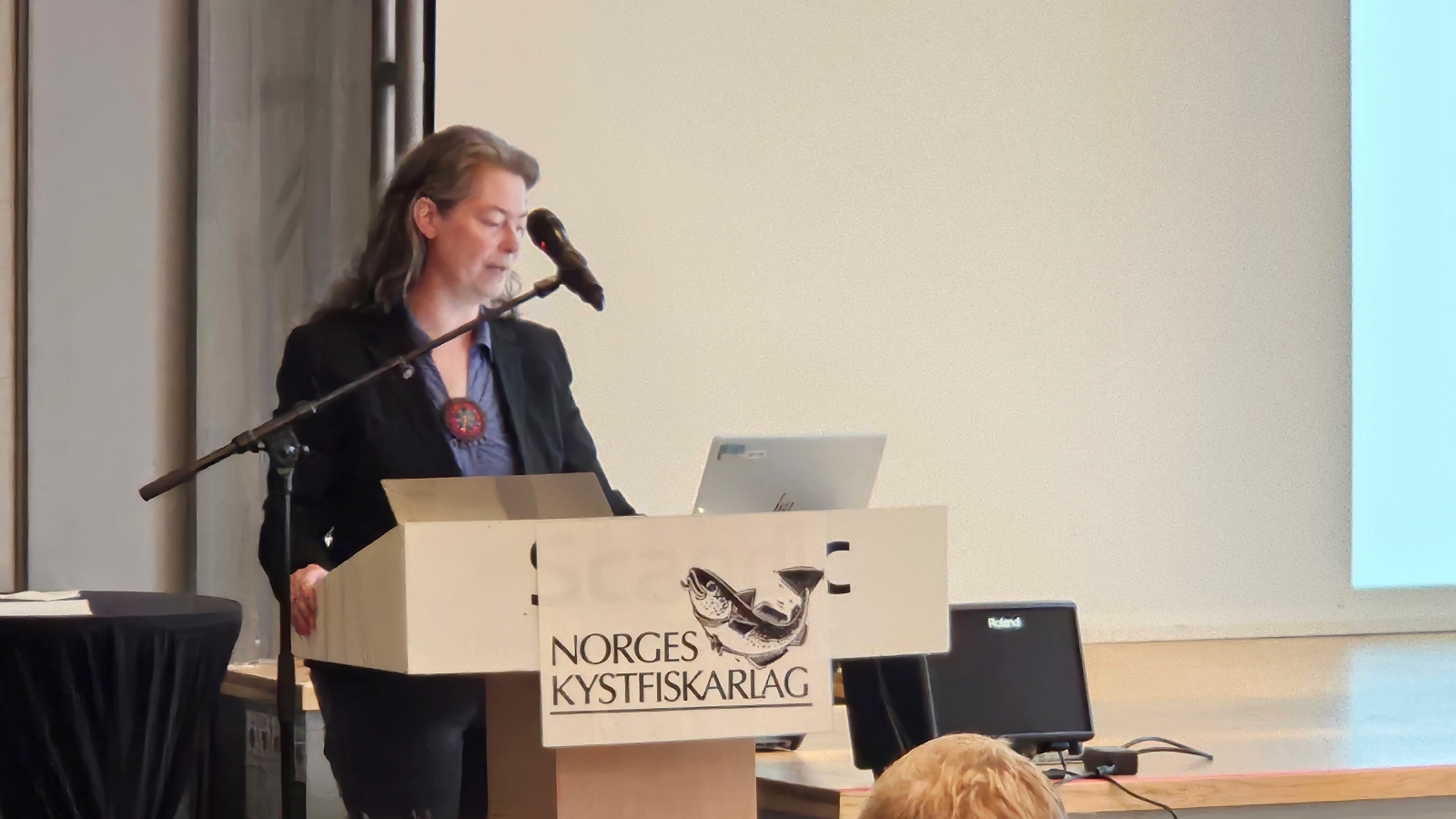 Sofie Axelsen Osland hilset Norges Kystfiskarlag