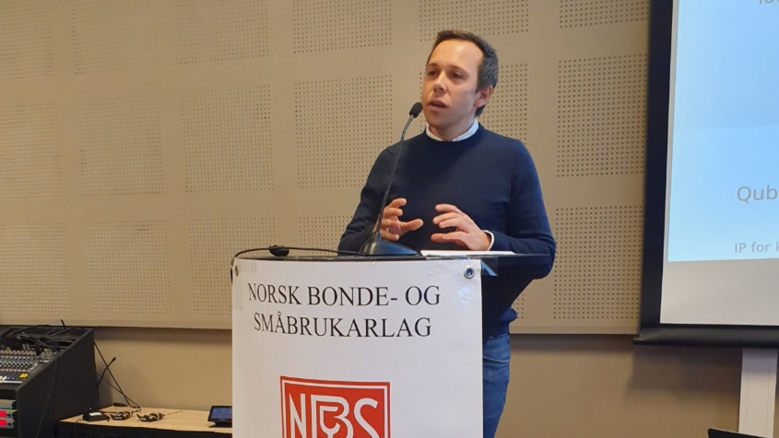 Nei til EU hilste landsmøtet i Norsk Bonde- og Småbukarlag