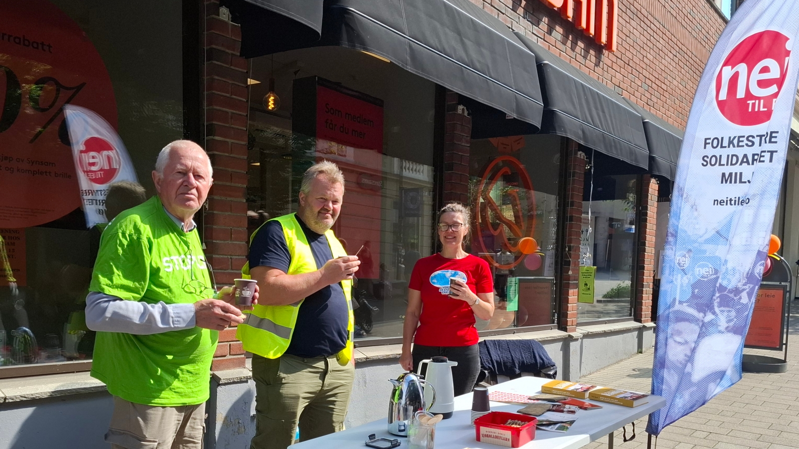 Stand på Sarpsborgmarken