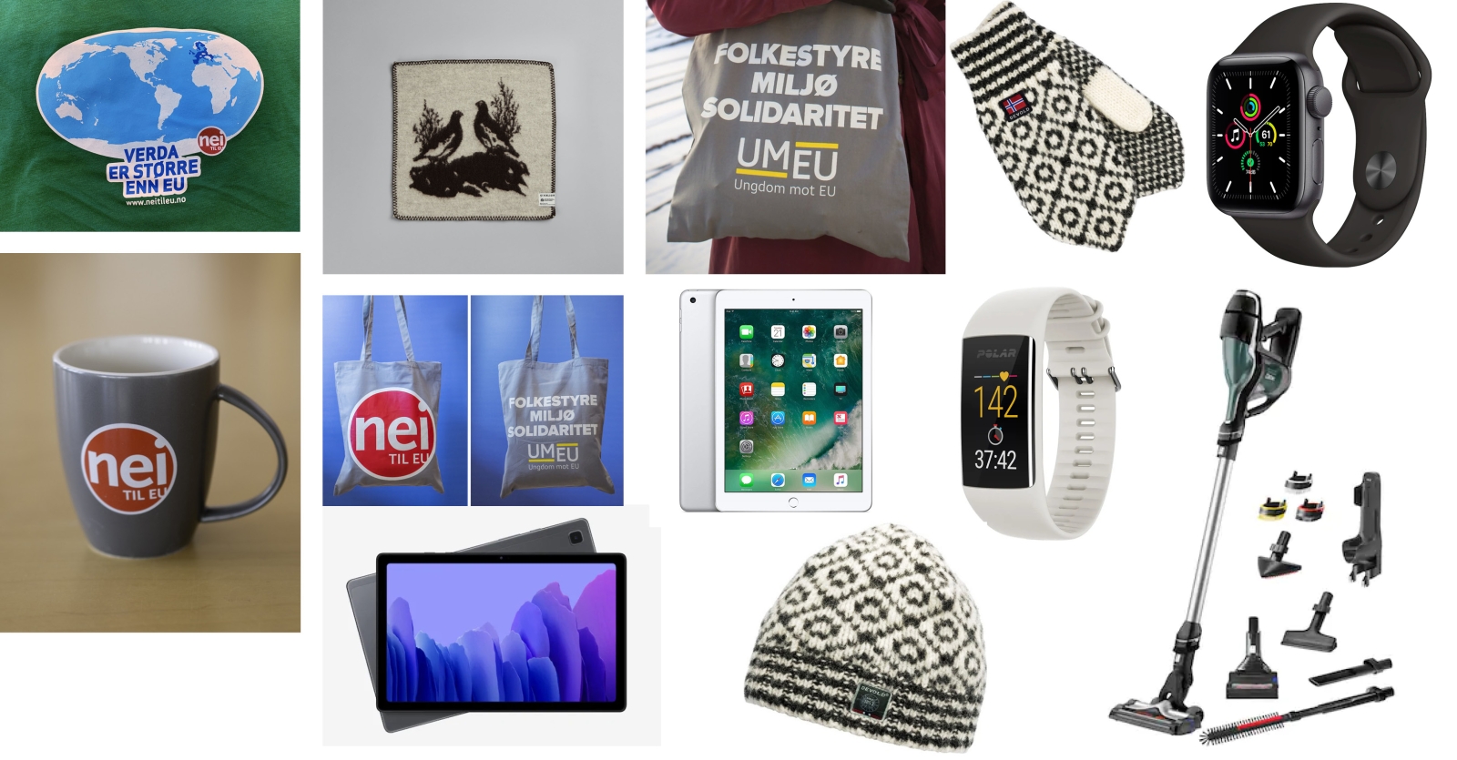 Verv og vinn mange flotte vervepremier! 